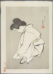 Femme coupant les ongles des pieds, après 1929