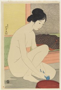 Femme au bain, octobre 1915