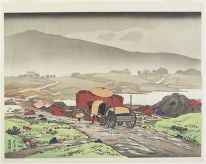 Vallée de Yaba, 1918 - Goyo Hashiguchi