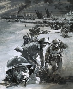 Scène de guerre à Dunkerque - Graham Coton