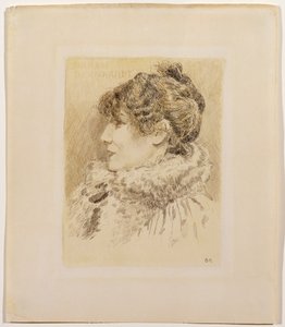 Portrait de Sarah Bernhardt (1844-1923) - Graham Robertson