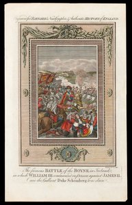 La célèbre bataille de la Boyne en Irlande, 1690 - Grainger