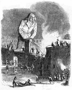 Illustration pour Les Voyages de Gulliver écrit par Jonathan Swift - Grandville (1803 47)