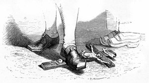 Illustration pour Les Voyages de Gulliver de Jonathan Swift