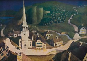 La chevauchée de minuit de Paul Revere, 1931, 1943 - Grant Wood