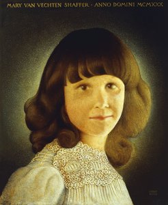 Portrait de Mary Van Vechten Schaffer, 1930