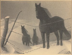 Étude pour "Février", 1940