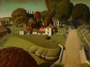 Le Lieu de Naissance de Herbert Hoover, West Branch, Iowa, 1931