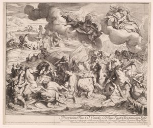 Passage de la mer Rouge (partie gauche)