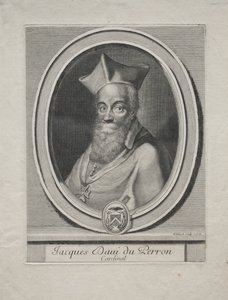 Cardinal Jacques Davey Duperron - Gérard Edelinck