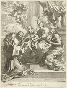 Sainte Martina aux pieds de Marie - Gérard Edelinck
