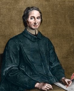 Portrait de Nicolas Malebranche (1638-1715), philosophe français - Gérard Edelinck