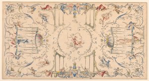 Conception pour une décoration de plafond