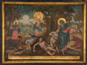 Credo in Deum, Création Le Credo des Apôtres, 1700 - Greek icon