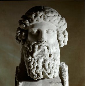 Buste du philosophe grec Platon (428-348 av. J.-C.)