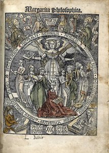 Margarita Philosophica. Page de titre, 1504