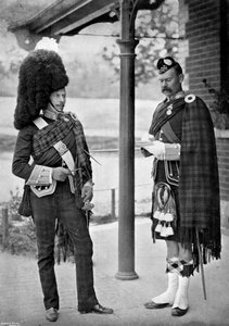 Le Colonel du 1er Bataillon Argyll et Sutherland Highlanders, 1896