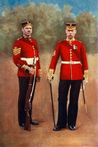 Le sergent-major et le sergent-major des Grenadier Guards