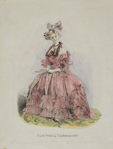 Portrait de la comtesse Dolly de Ficquelmont 1804-1863, 1831-1840