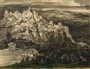 Vue de Tiflis, années 1840