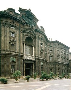Façade du Palazzo Carignano (photo)