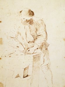Monnayeur, par Giovanni Francesco Barbieri, dit Guercino (1591-1666) - Guercino