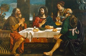 Le Souper à Emmaüs - Guercino