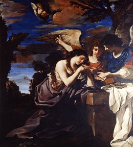 La Pénitente Marie-Madeleine avec deux anges