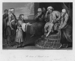 Joseph interprétant le rêve de Pharaon, Genèse XLI, 25