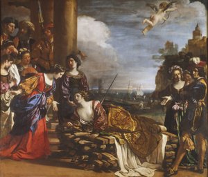 La mort de Didon - Guercino
