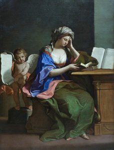 La sibylle samienne avec un putto