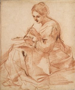 Une femme peignant Une allégorie de la peinture, vers 1618