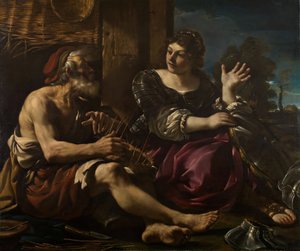 Erminia et le berger, 1619-1620