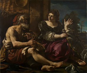 Erminia et le berger, années 1620