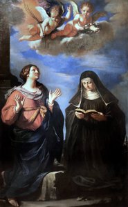Guercino - Saintes Gertrude et Lucrèce. 1645 - Guercino