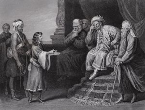Joseph interprétant le rêve de Pharaon