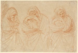 Madonna en deuil : Études pour l