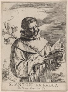 Saint Antoine de Padoue - Guercino
