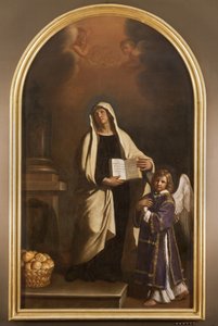 Sainte Francesca Romana, 1656 - Guercino