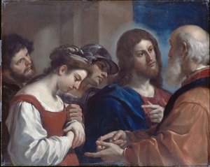 La femme prise en flagrant délit d