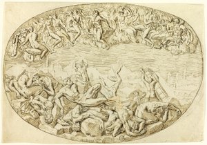 La chute des géants - Guglielmo della Porta