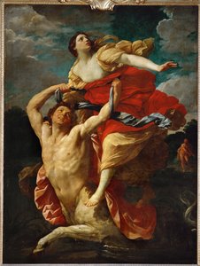 Dejaneira enlevée par le centaure Nessus ...