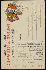 Carte postale autographe à Jean Mollet, 31 juillet 1915