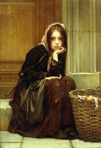 Un panier de rubans - Guillaume Charles Brun