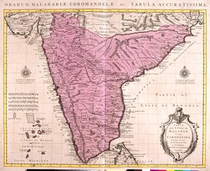 Inde (sauf le nord) - Guillaume Delisle