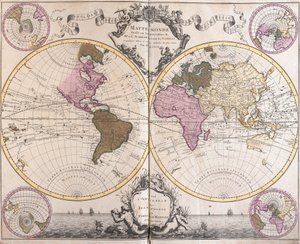 Planisphère du monde