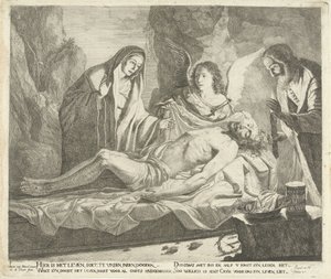 Mise au tombeau du Christ - Guillaume Duvivier