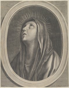 La Vierge levant les yeux