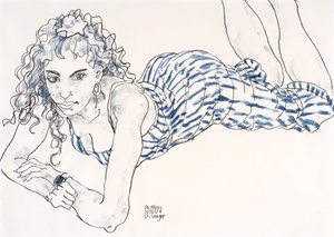 Femme couchée, Rêve de fille