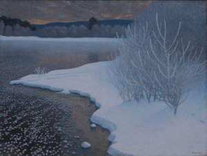Givre sur glace